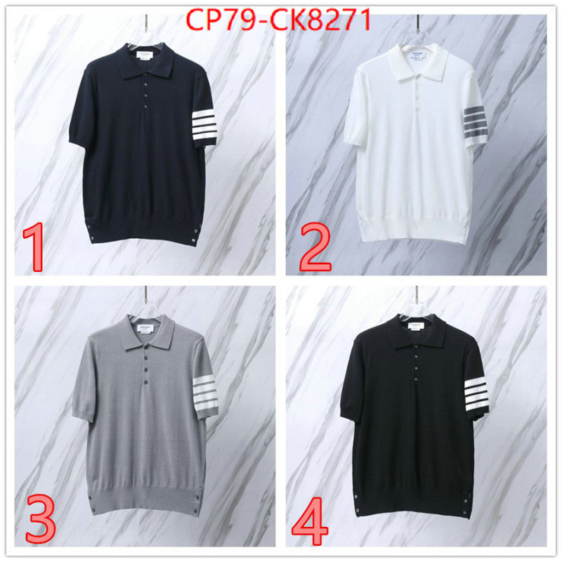 Clothing-Thom Browne quality aaaaa replica ID: CK8271 $: 79USD