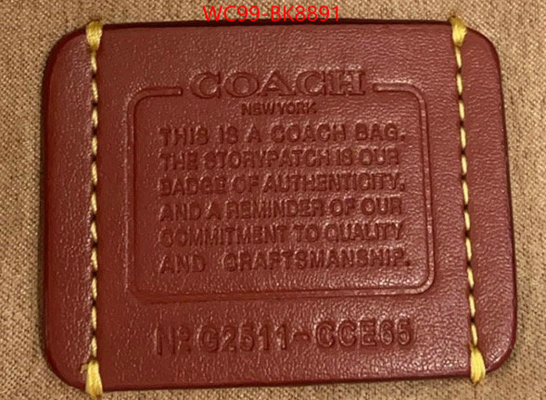 Coach Bags(4A)-Crossbody- ID: BK8891 $: 99USD,