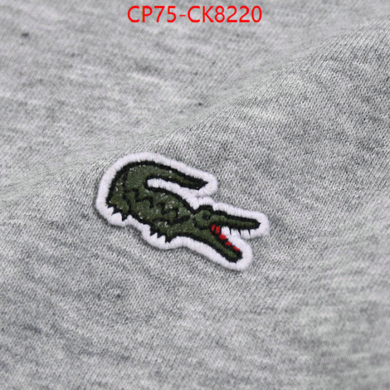 Clothing-Lacoste replica online ID: CK8220 $: 75USD