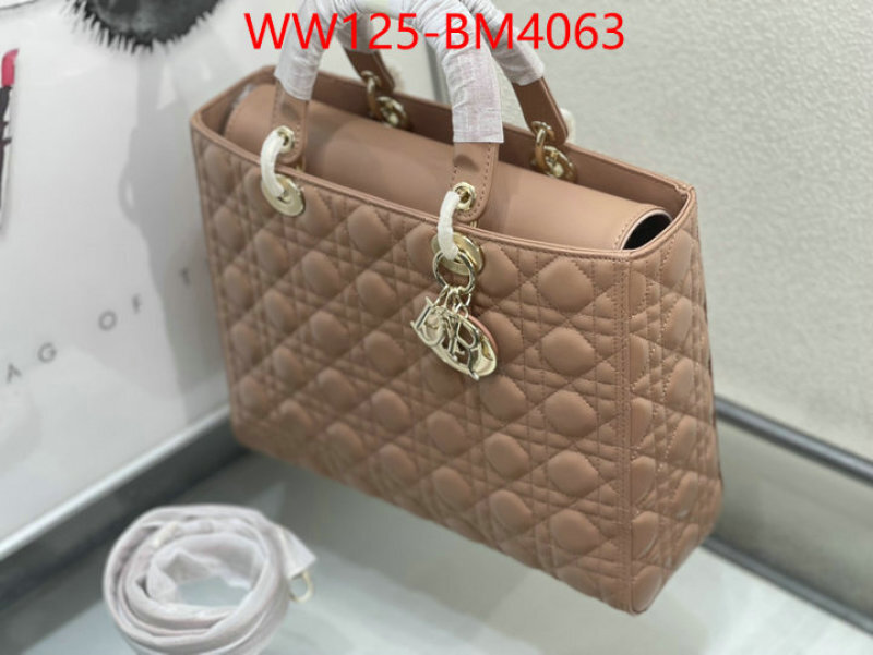 Dior Bags(4A)-Lady- ID: BM4063 $: 125USD,