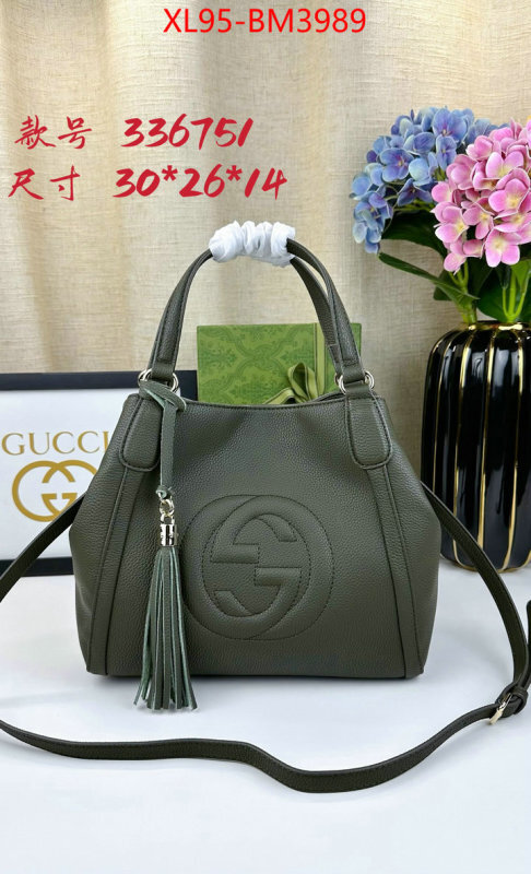 Gucci Bags(4A)-Handbag- ID: BM3989 $: 95USD,