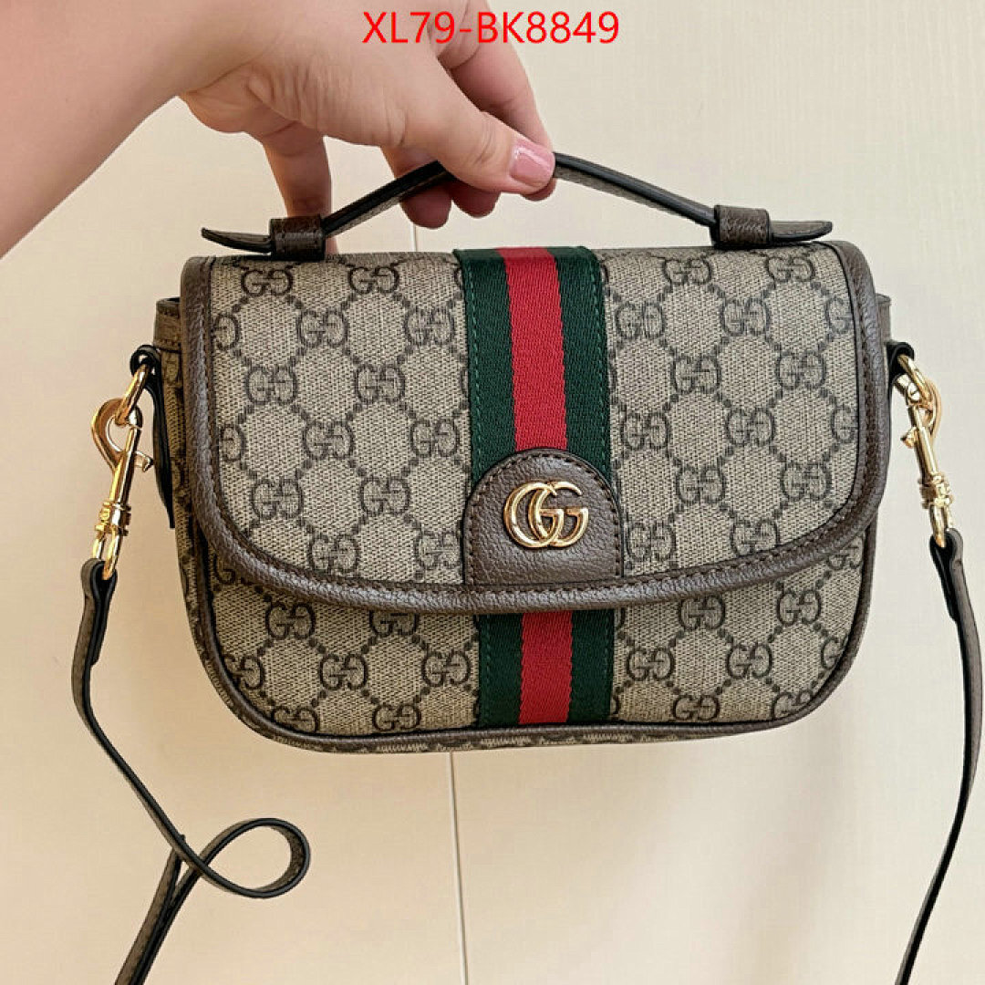 Gucci Bags(4A)-Crossbody- ID: BK8849 $: 79USD,