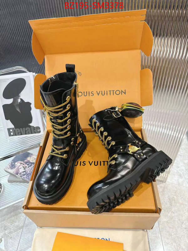 Men Shoes-LV aaaaa replica ID: SM3378 $: 195USD