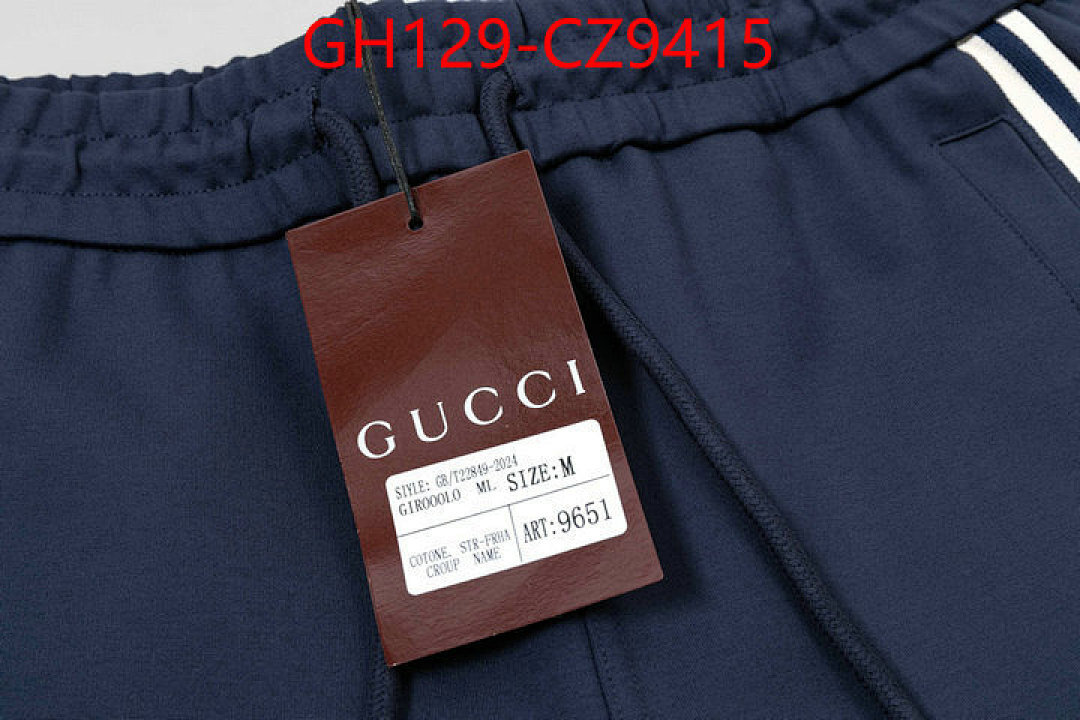 Clothing Set-Gucci ID: CZ9415 $: 129USD