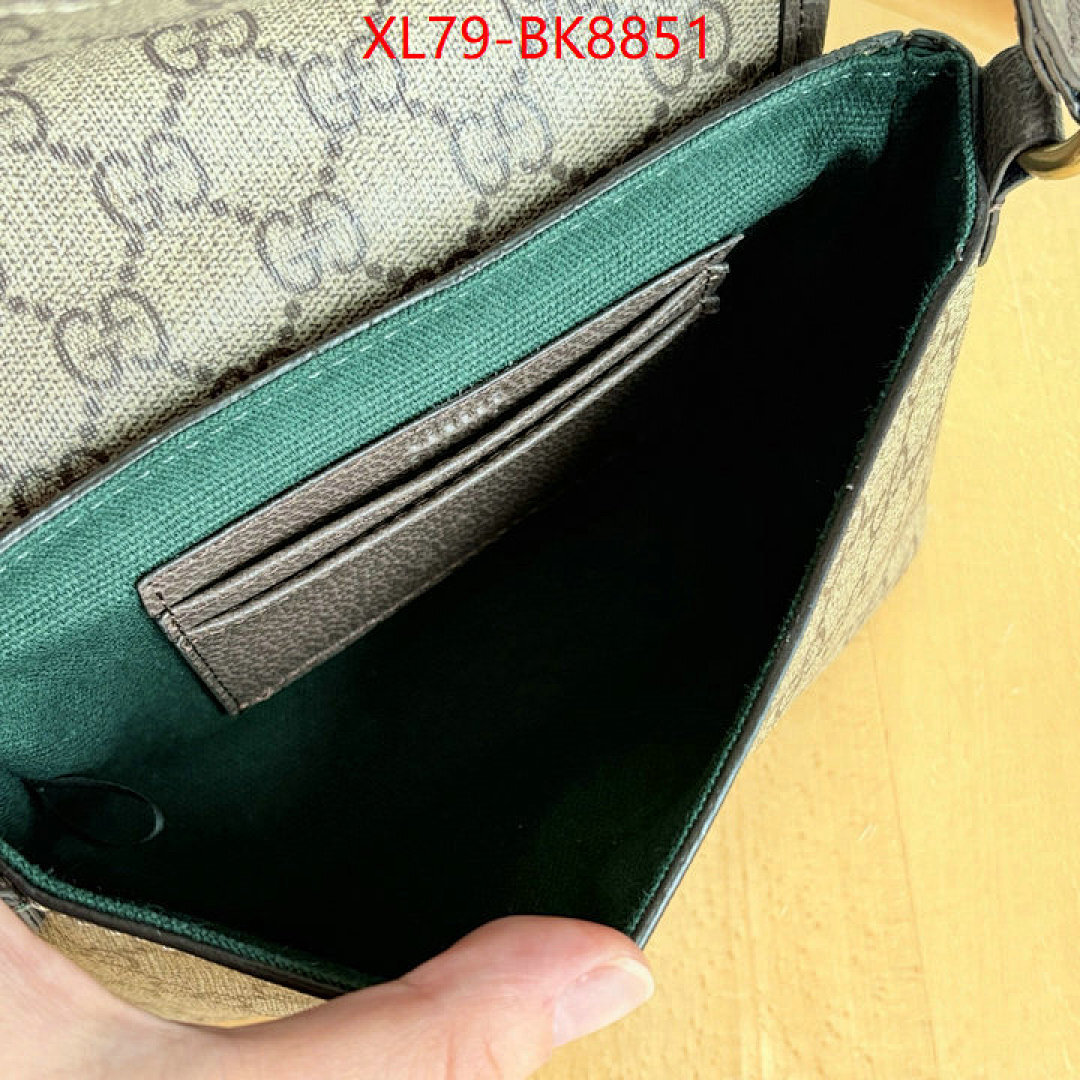 Gucci Bags(4A)-Crossbody- ID: BK8851 $: 79USD,
