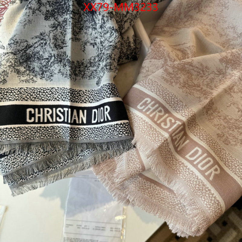 Scarf-Dior fashion replica ID: MM3233 $: 79USD