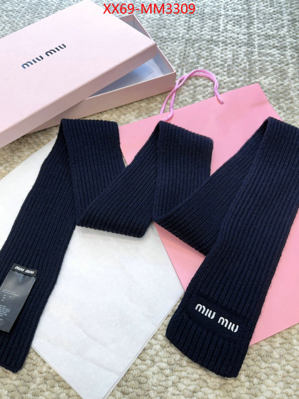 Scarf-Miu Miu quality aaaaa replica ID: MM3309 $: 69USD