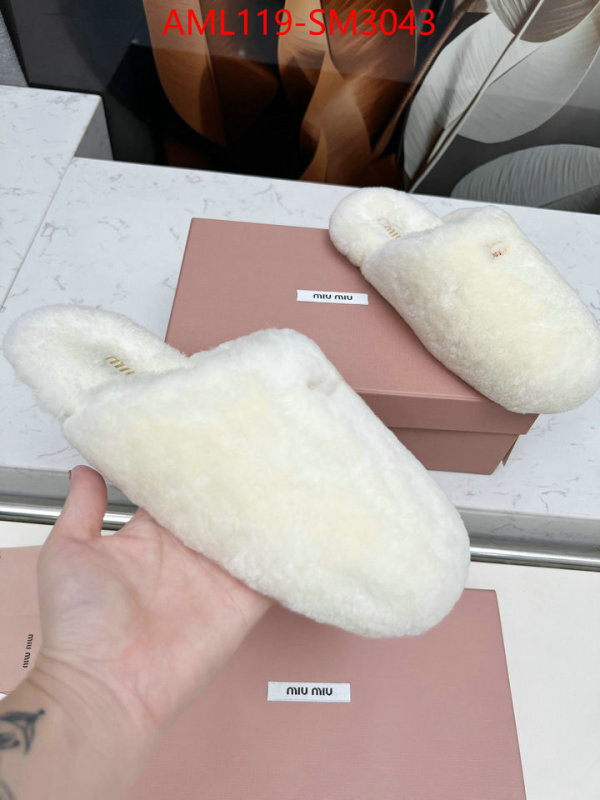 Women Shoes-Miu Miu what 1:1 replica ID: SM3043 $: 119USD