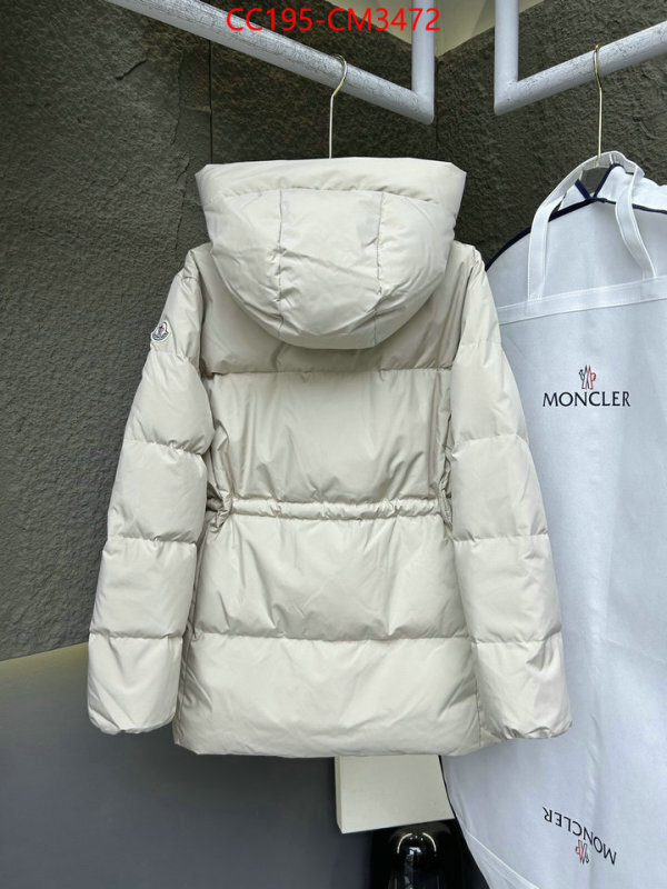 Down jacket Women-Moncler buy aaaaa cheap ID: CM3472 $: 195USD