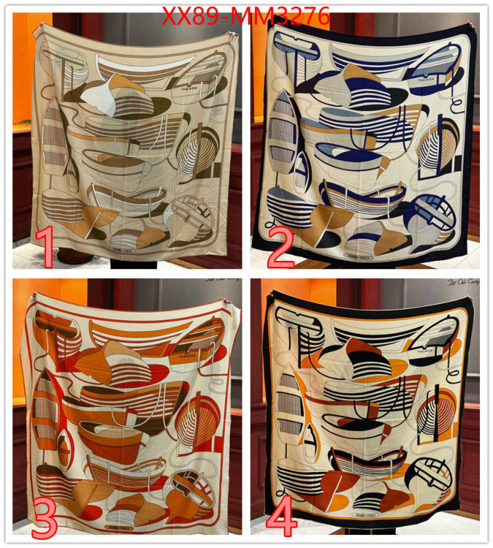 Scarf-Hermes 1:1 replica ID: MM3276 $: 89USD