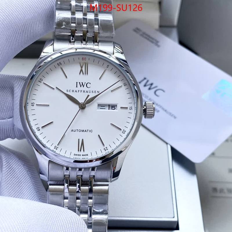 Watch(4A)-IWC buy high-quality fake ID: SU126 $: 199USD