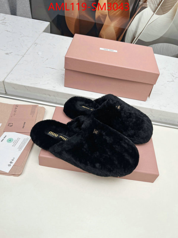 Women Shoes-Miu Miu what 1:1 replica ID: SM3043 $: 119USD
