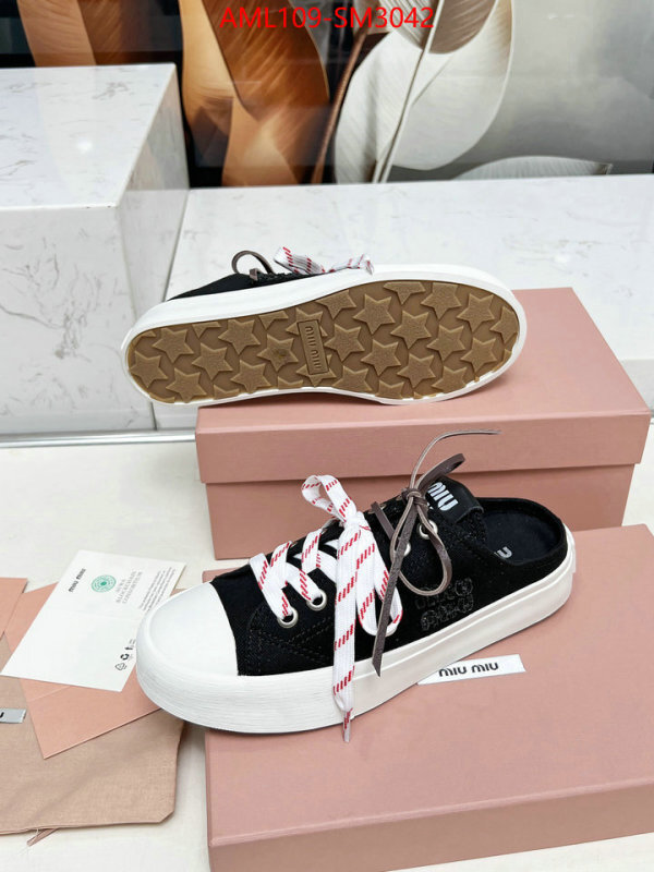 Women Shoes-Miu Miu top quality ID: SM3042 $: 109USD