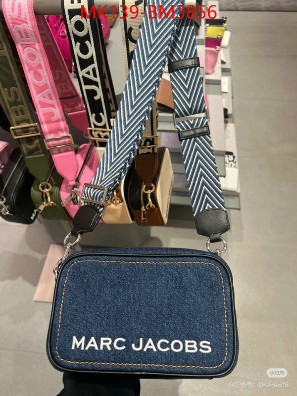 Marc Jacobs Bags(TOP)-Crossbody- ID: BM3856 $: 139USD,