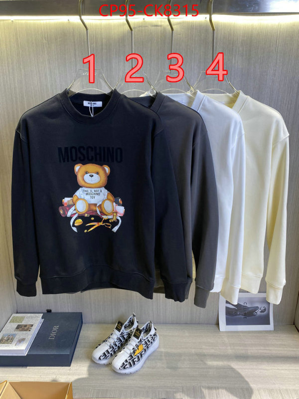 Clothing-Moschino what best designer replicas ID: CK8315 $: 95USD