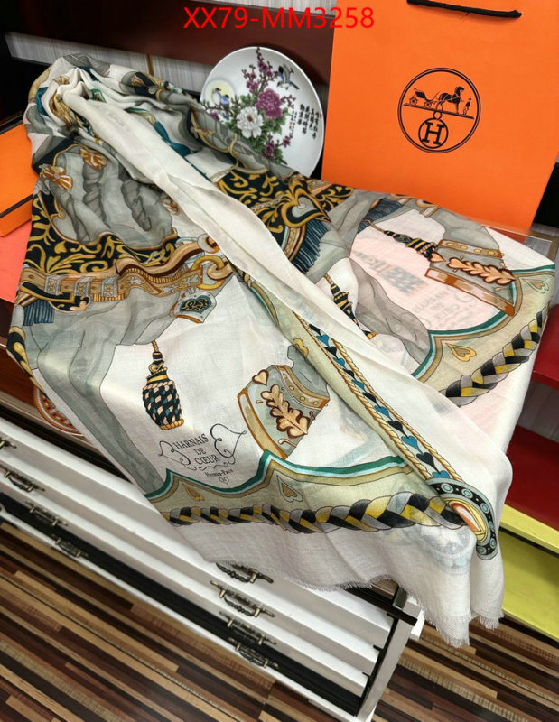 Scarf-Hermes buy cheap replica ID: MM3258 $: 79USD
