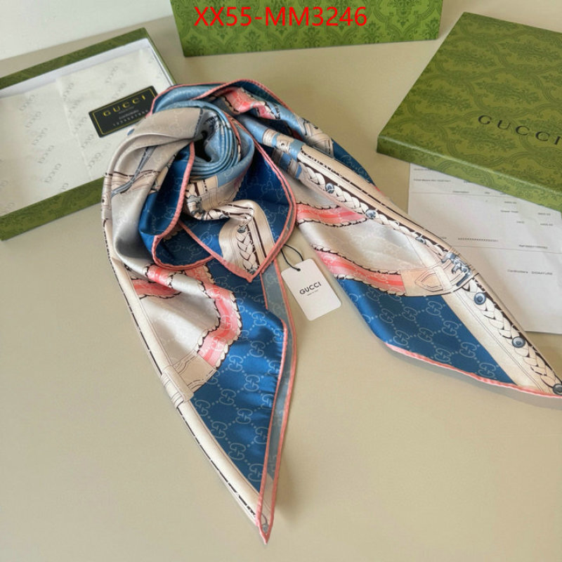 Scarf-Gucci outlet 1:1 replica ID: MM3246 $: 55USD