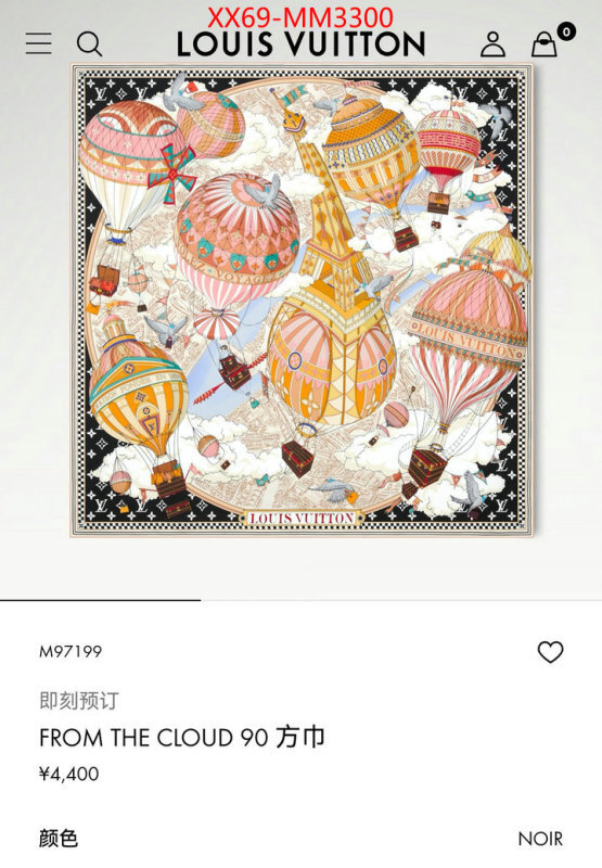 Scarf-LV high quality perfect ID: MM3300 $: 69USD