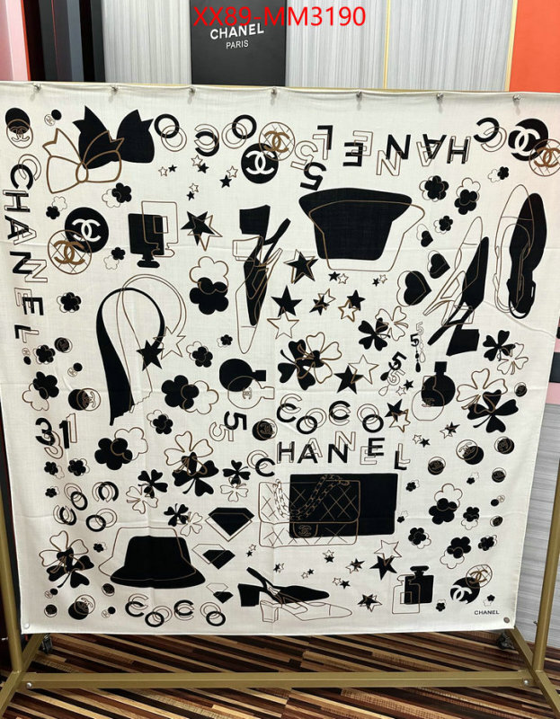 Scarf-Chanel replica best ID: MM3190 $: 89USD
