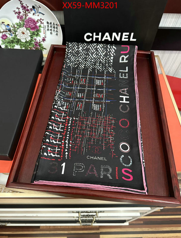 Scarf-Chanel online from china ID: MM3201 $: 59USD