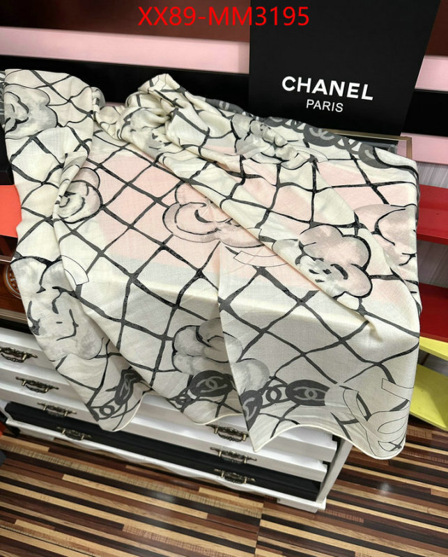 Scarf-Chanel buy 1:1 ID: MM3195 $: 89USD
