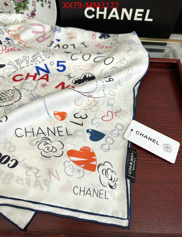 Scarf-Chanel buy high quality cheap hot replica ID: MM3172 $: 79USD