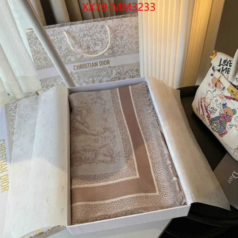 Scarf-Dior fashion replica ID: MM3233 $: 79USD