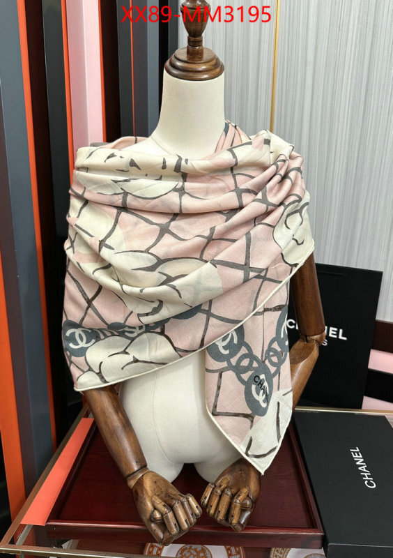 Scarf-Chanel buy 1:1 ID: MM3195 $: 89USD