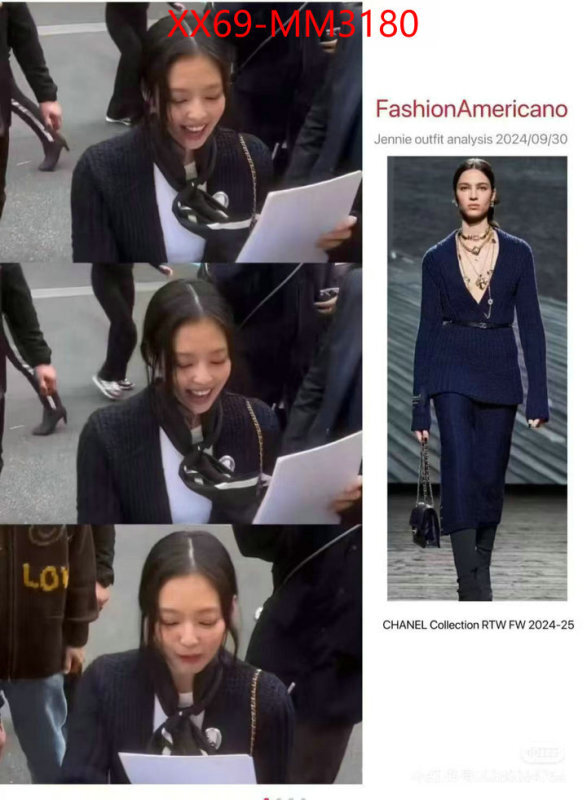 Scarf-Chanel high-end designer ID: MM3180 $: 69USD