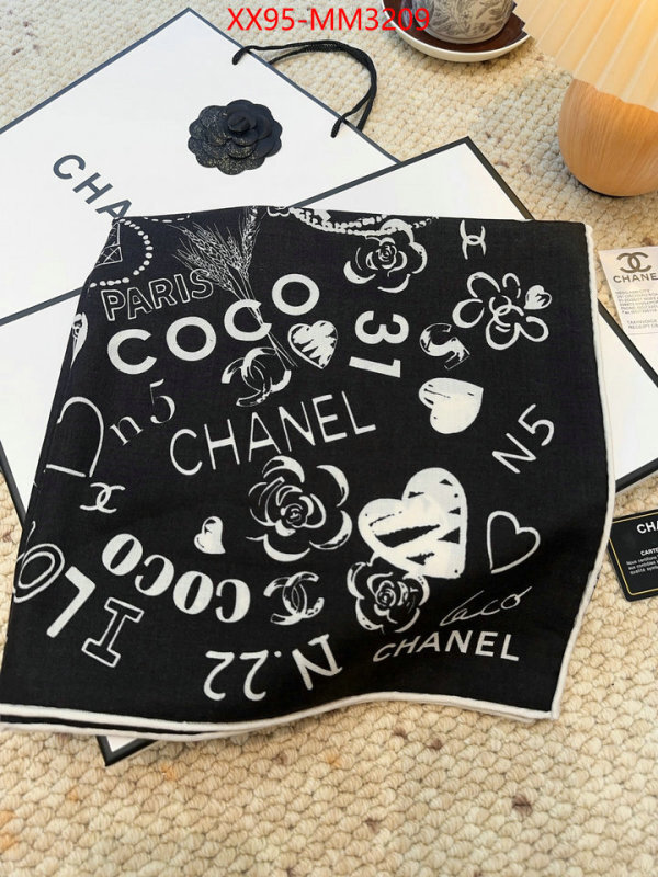 Scarf-Chanel aaaaa replica designer ID: MM3209 $: 95USD