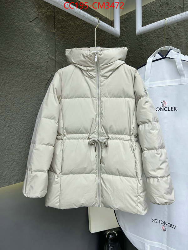 Down jacket Women-Moncler buy aaaaa cheap ID: CM3472 $: 195USD