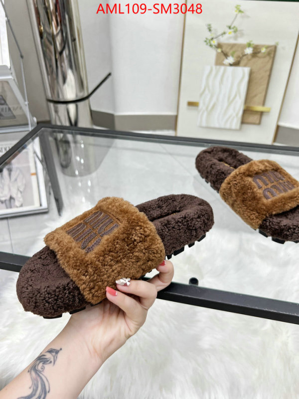 Women Shoes-Miu Miu high quality 1:1 replica ID: SM3048 $: 109USD