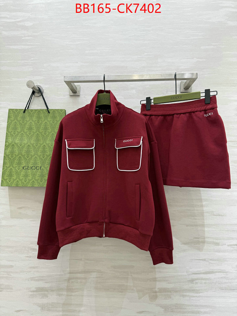Clothing Set-Gucci ID: CK7402 $: 165USD