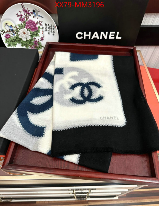 Scarf-Chanel what's the best to buy replica ID: MM3196 $: 79USD