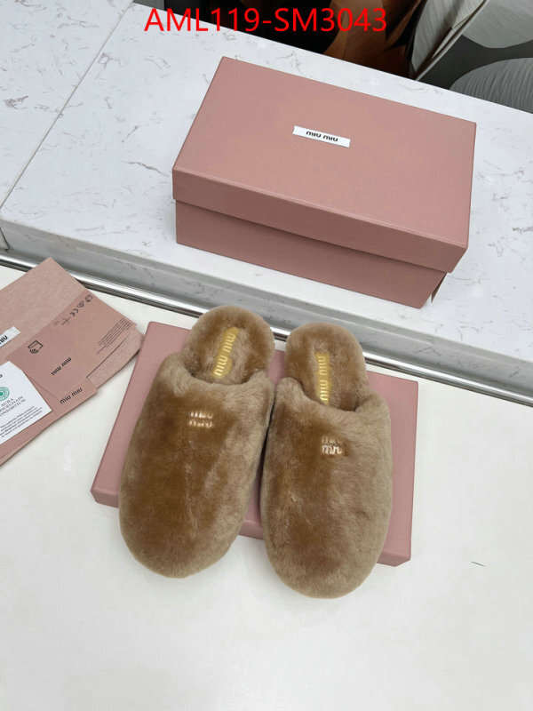 Women Shoes-Miu Miu what 1:1 replica ID: SM3043 $: 119USD