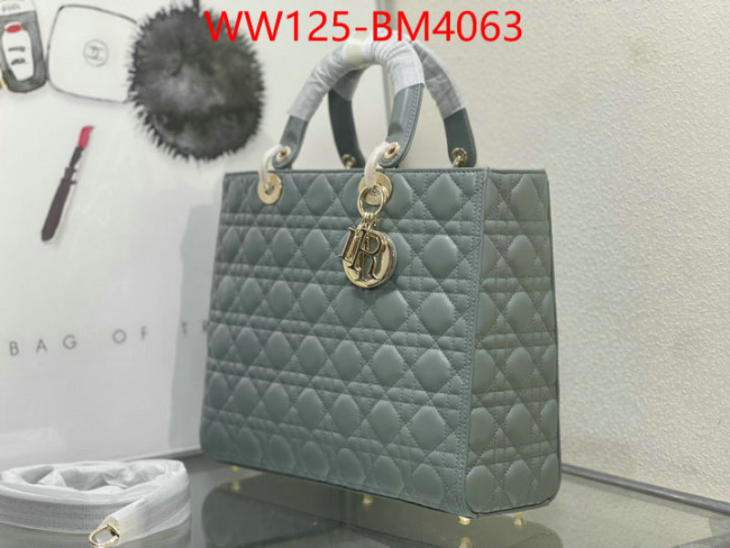 Dior Bags(4A)-Lady- ID: BM4063 $: 125USD,