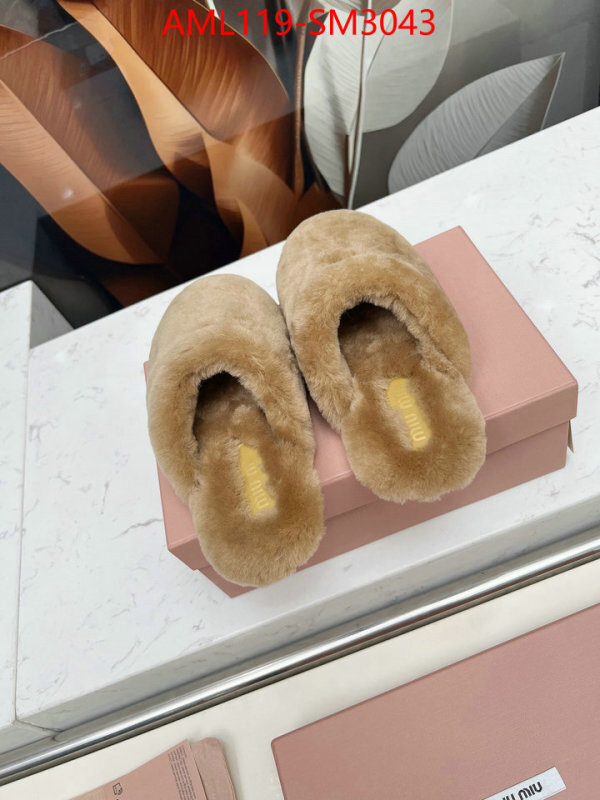 Women Shoes-Miu Miu what 1:1 replica ID: SM3043 $: 119USD