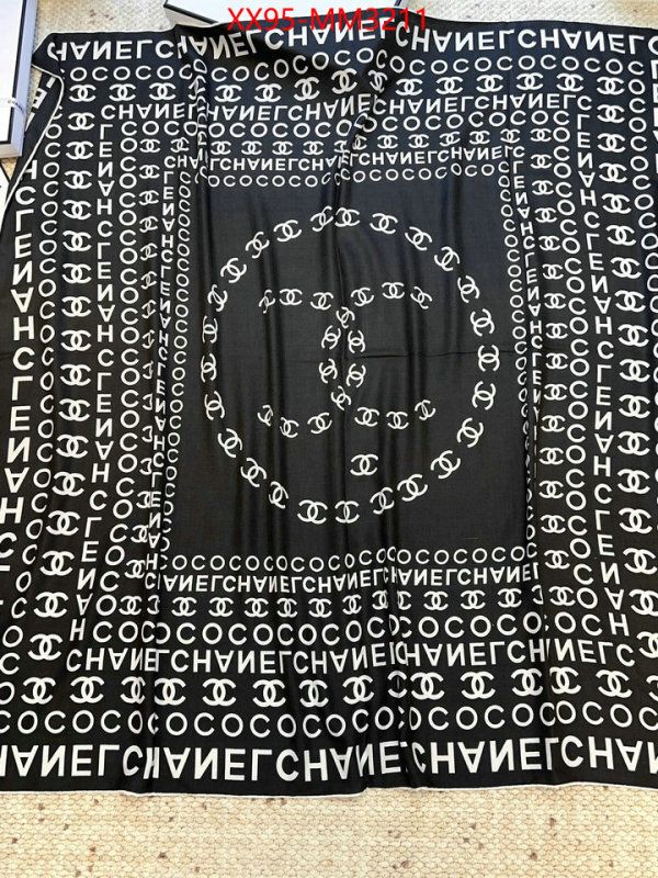 Scarf-Chanel cheap wholesale ID: MM3211 $: 95USD