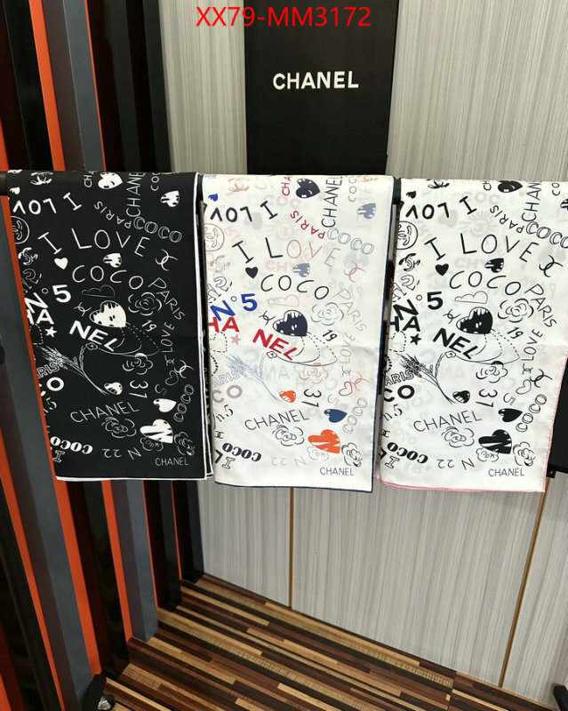 Scarf-Chanel buy high quality cheap hot replica ID: MM3172 $: 79USD