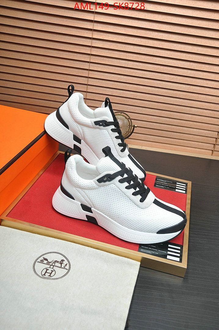 Men Shoes-Hermes ID: SK8728 $: 149USD