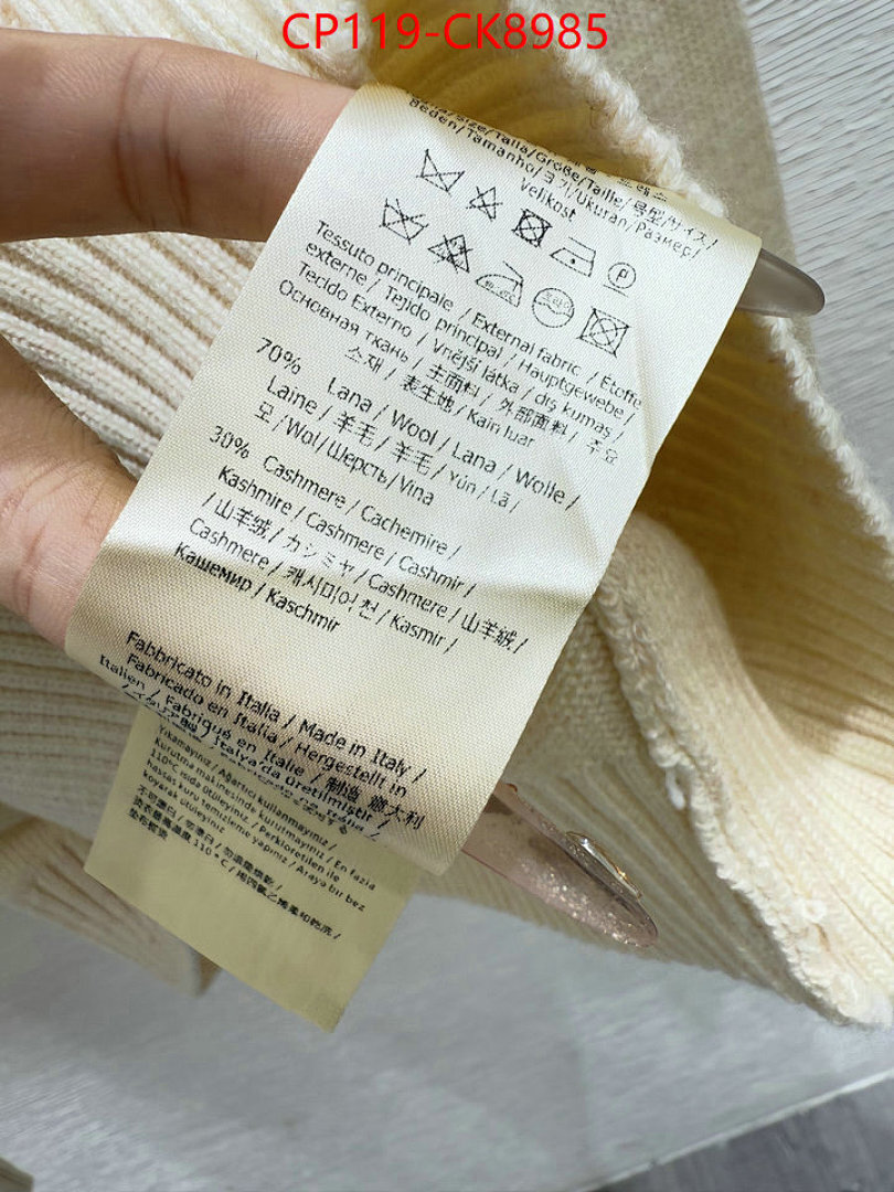 Clothing-Fendi ID: CK8985 $: 119USD