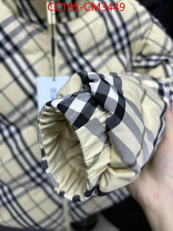 Down jacket Women-Burberry buy aaaaa cheap ID: CM3449 $: 195USD