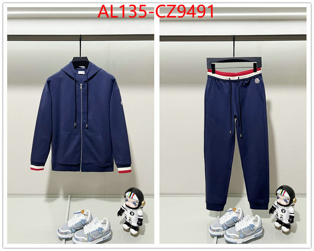 Clothing Set-Moncler ID: CZ9491 $: 135USD