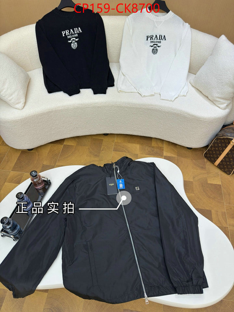 Clothing-Fendi ID: CK8700 $: 159USD