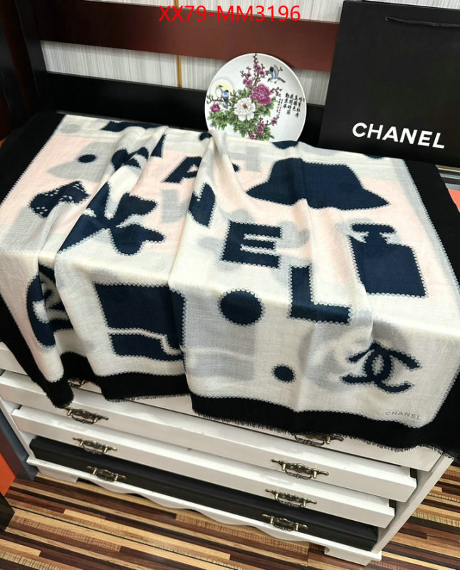 Scarf-Chanel what's the best to buy replica ID: MM3196 $: 79USD