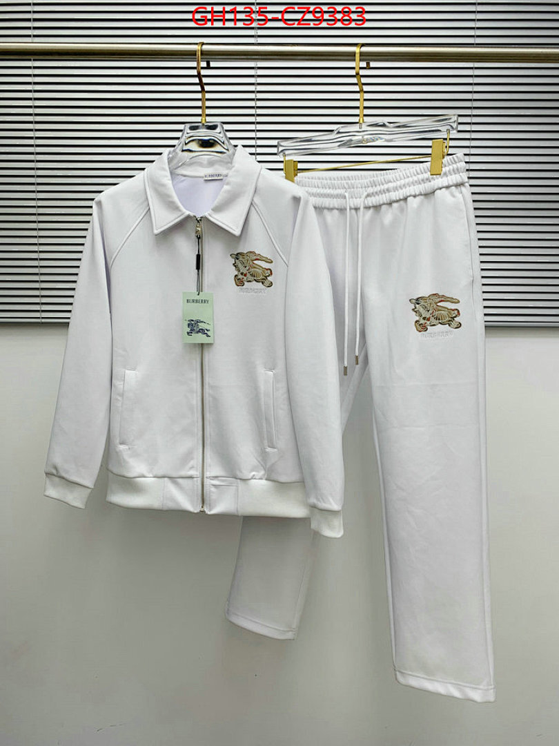 Clothing Set-Burberry ID: CZ9383 $: 135USD