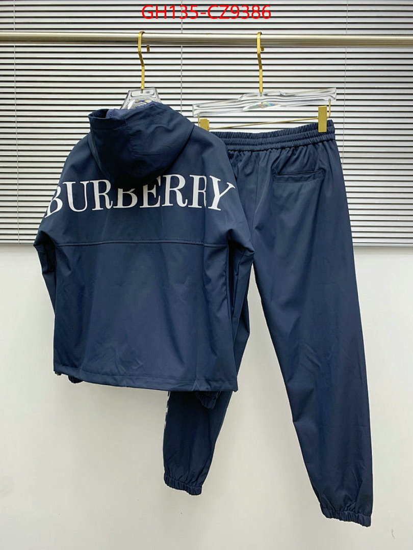 Clothing Set-Burberry ID: CZ9386 $: 135USD