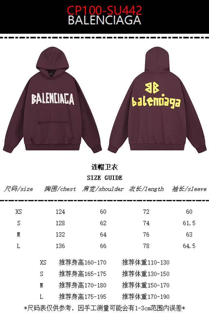Clothing-Balenciaga ID: SU442 $: 100USD