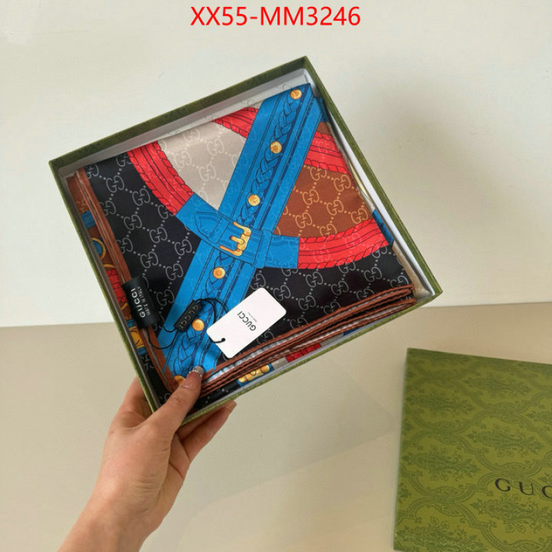 Scarf-Gucci outlet 1:1 replica ID: MM3246 $: 55USD