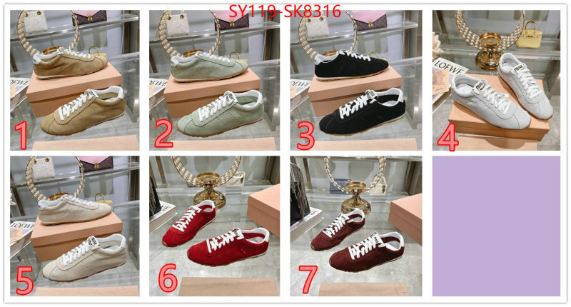 Women Shoes-Miu Miu buy first copy replica ID: SK8316 $: 119USD